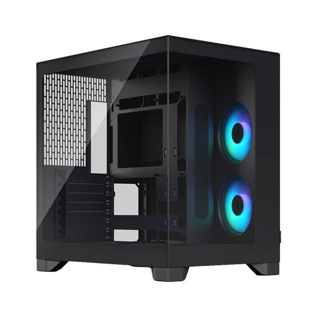 Fractal Pop 2 Vision B RGB Mid Tower Gaming Case - Black 